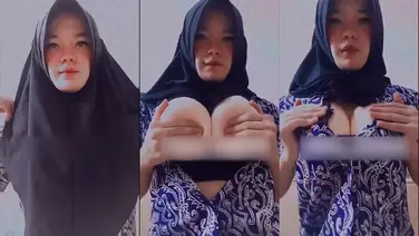 Ukhty Nabilah Gemas Remas Dada Sendiri poster